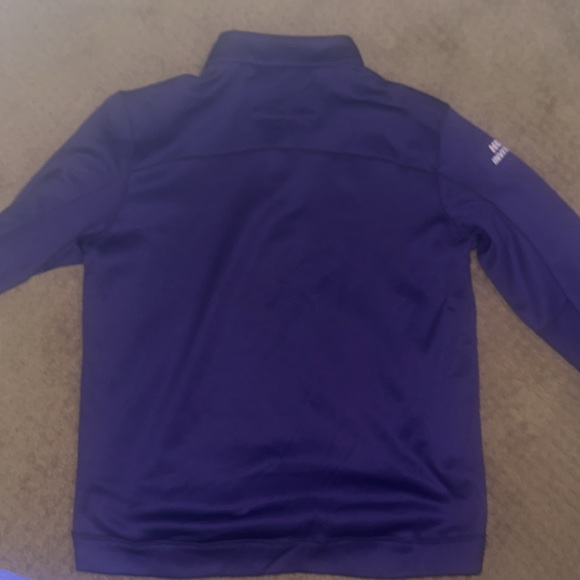 Bright purple Washington athletic Nike quarterzip perfect condition - Picture 2 of 4